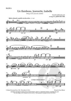 Un flambeau, Jeannette, Isabelle/Bring a torch, Jeannette, Isabella von John Rutter (Download) 