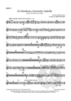 Un flambeau, Jeannette, Isabelle/Bring a torch, Jeannette, Isabella von John Rutter (Download) 