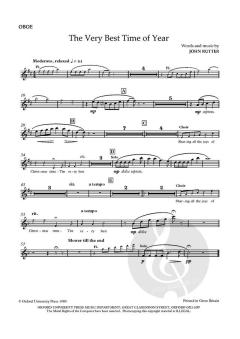 The Very Best Time of Year von John Rutter (Download) 