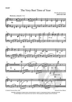 The Very Best Time of Year von John Rutter (Download) 