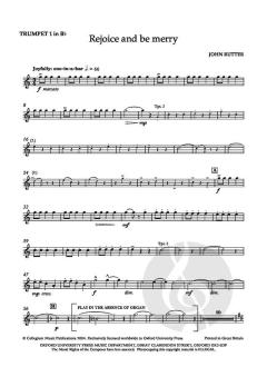Rejoice and be merry von John Rutter (Download) 