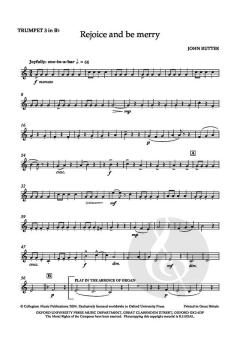 Rejoice and be merry von John Rutter (Download) 