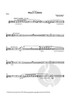 Mary's Lullaby von John Rutter (Download) 