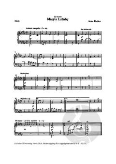 Mary's Lullaby von John Rutter (Download) 