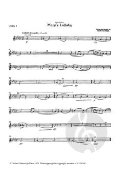 Mary's Lullaby von John Rutter (Download) 