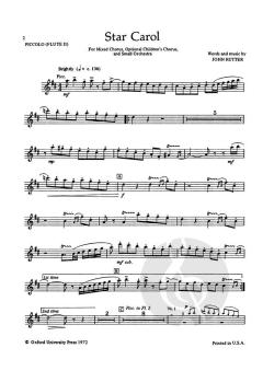 Star Carol von John Rutter (Download) 