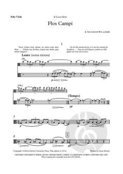 Flos campi von Ralph Vaughan Williams (Download) 