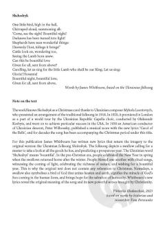 Shchedryk von James Whitbourn (Download) 