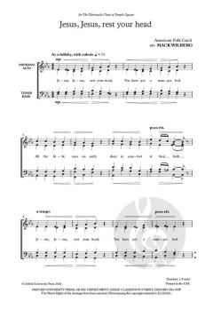 Jesus, Jesus, rest your head von Mack Wilberg (Download) 