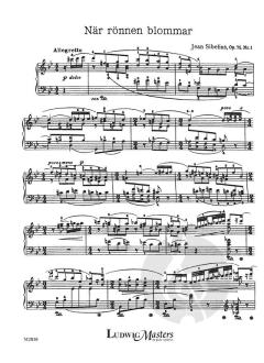 5 Stücke op. 75 von Jean Sibelius 