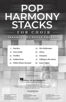 Pop Harmony Stacks for Choir 