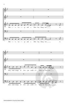 Pop Harmony Stacks for Choir 