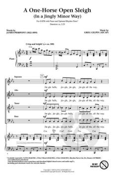 A One-Horse Open Sleigh von Greg Gilpin 