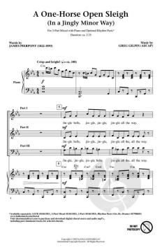 A One-Horse Open Sleigh von Greg Gilpin 