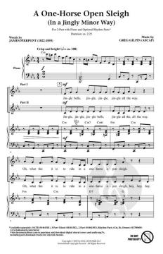 A One-Horse Open Sleigh von Greg Gilpin 