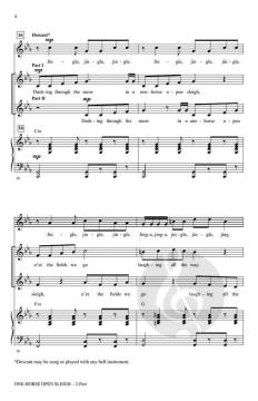 A One-Horse Open Sleigh von Greg Gilpin 