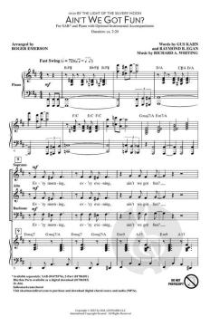 Ain't We Got Fun? von Richard A. Whiting 