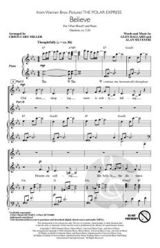 Believe (from Polar Express) von Alan Silvestri 