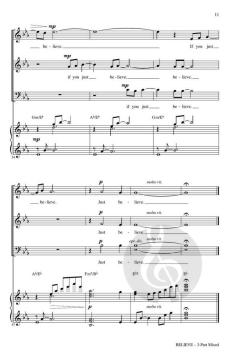 Believe (from Polar Express) von Alan Silvestri 