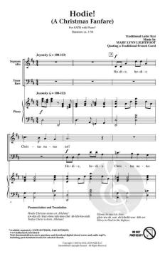Hodie! (A Christmas Fanfare) von Mary Lynn Lightfoot 