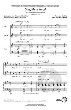 Sing Me a Song! von Cristi Cary Miller 
