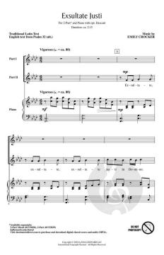 Exsultate Justi von Emily Crocker 