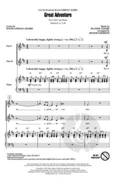 Great Adventure von Jeanine Tesori 