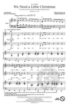 We Need a Little Christmas von Jerry Herman 