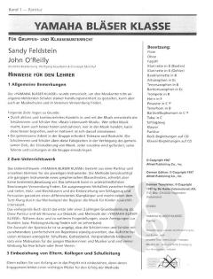 Yamaha BläserKlasse 