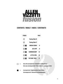 Play Along Fusion 1 von Allen Vizzutti 