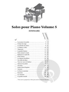 Solos pour Piano 5 