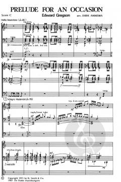 Prelude for an Occasion von Edward Gregson 