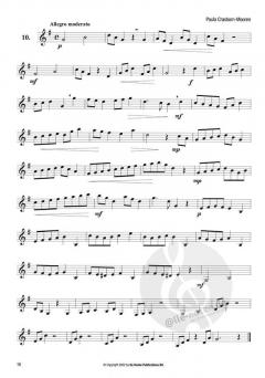 30 Melodic Studies for Clarinet von Paula Crasborn-Mooren 