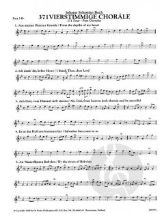 371 vierstimmige Choräle von Johann Sebastian Bach 