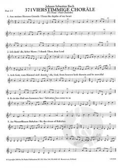 371 vierstimmige Choräle von Johann Sebastian Bach 