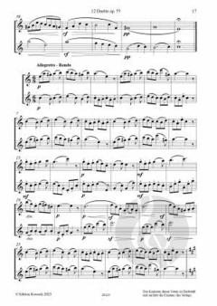 12 kleine Duette op. 55 Band 3 (Nr. 7-9) von Eugène Walckiers 