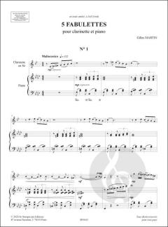 5 Fabulettes von Gilles Martin 