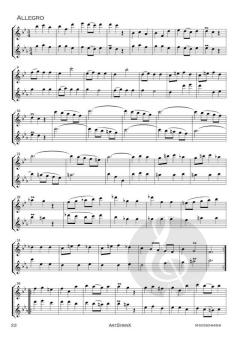 12 Sonaten Band 3: Sonaten 9-12 von Giuseppe Sammartini 