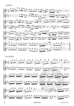 12 Sonaten Band 1: Sonaten 1-4 von Giuseppe Sammartini 