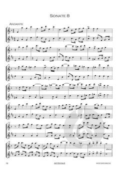 12 Sonaten Band 2: Sonaten 5-8 von Giuseppe Sammartini 