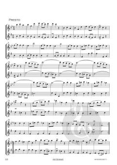 12 Sonaten Band 3: Sonaten 9-12 von Giuseppe Sammartini 