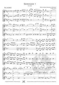 Serenade 1 von Wolfgang Amadeus Mozart 
