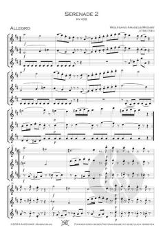 Serenade 2 von Wolfgang Amadeus Mozart 