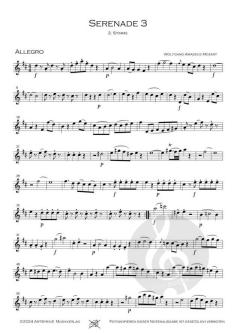 Serenade 3 von Wolfgang Amadeus Mozart 