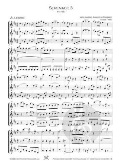 Serenade 3 von Wolfgang Amadeus Mozart 