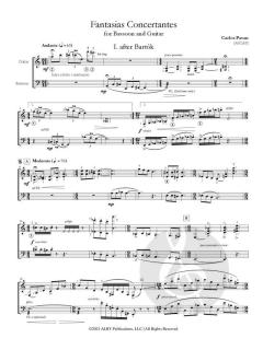 Fantasias Concertantes von Carlos Pavan 