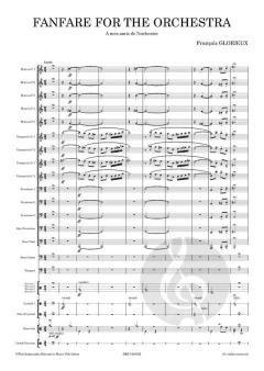 Fanfare for the Orchestra von François Glorieux 