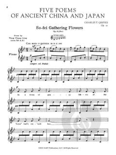 5 Poems of Ancient China and Japan op. 10 von Charles Tomlinson Griffes 