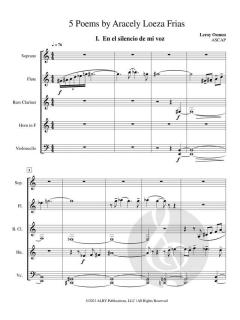 5 Poems by Aracely Loeza Frias von Leroy Osmon 