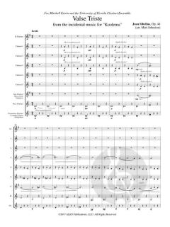 Valse Triste op. 44 von Jean Sibelius 